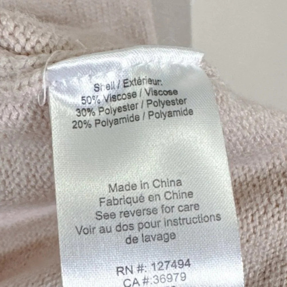 Heartloom Crew Neck  Tie Waist Sweater Beige Color - Picture 13 of 16